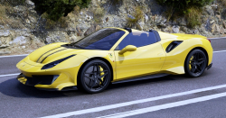 Ferrari opět uchvátilo své zákazníky. Model 488 Pista Spider je kompletně bez střechy